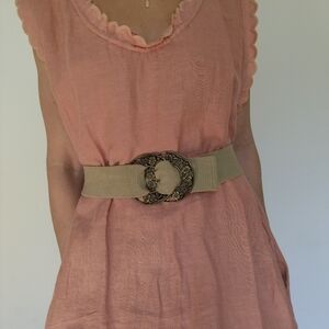 Vintage Skaffles Elastic Floral Boho Garden Fairy Belt